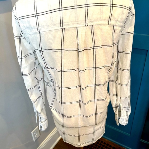 Ivory light flannel shirt - Picture 3 of 3